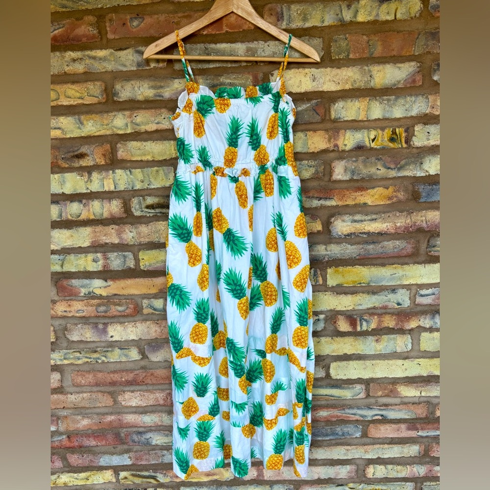 🍍JCrew pineapple sundress🍍